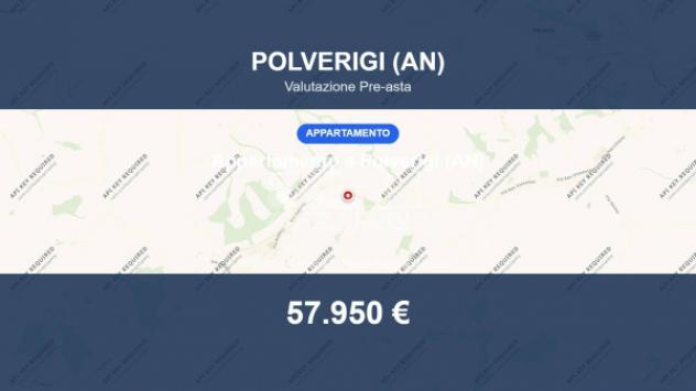 Immobile in asta di 125 m², box auto in vendita a Polverigi