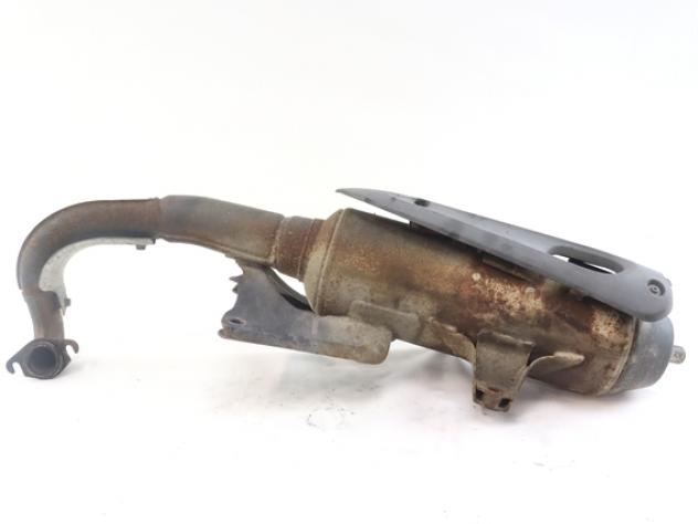 HONDA PANTHEON 150 18300KFF900 MARMITTA SILENZIATORE SCARICO KF02 98 - 02 MUFFLER PARACALORE CON CREPA - Foto 5