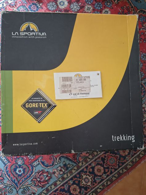 Scarponi da trekking LA SPORTIVA Sequoia GTX n. 43,5 - Foto 3