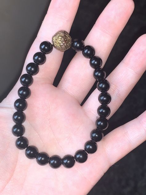 BRACCIALETTO NUOVO CON CONFEZIONE PIETRE SEMI PREZIOSE MARCA”I RE DI CAPRI”FATTO - Foto 4