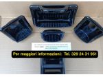 RARISSIMI Portasaponi Bagno INCASSO Vetro  NERO _ Saivo