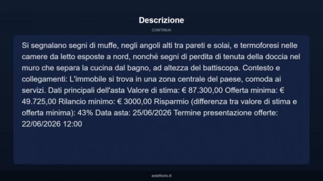 Immobile in asta di 83 m² in vendita a Gonzaga - Foto 10