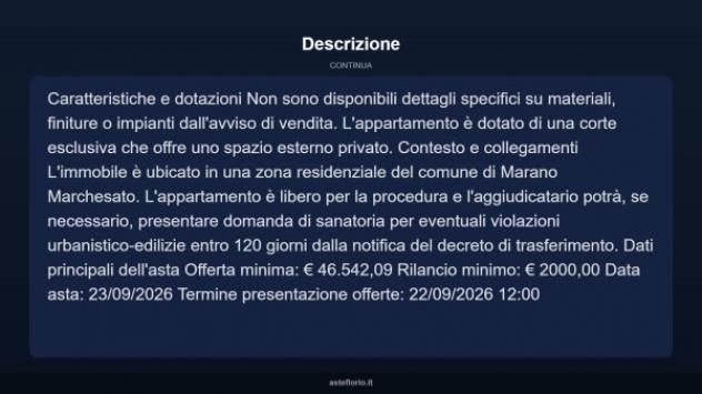 Immobile in asta di 109 m² in vendita a Marano Marchesato - Foto 4