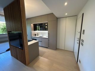 Lussuoso bilocale con garage e cantina lib. subito