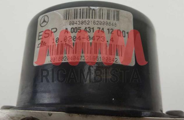 A0355457832 Mercedes Classe C W203 centralina gruppo pompa ABS ESP - Foto 3