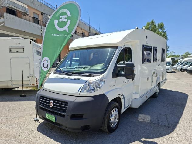 CAMPER CI DUCATO SEMINTEGRALE SEMIDINETTE LETTO FRANCESE CLIMATIZZATORE FOTOVOLTAICO CAMPEGGIO USATI 1471 - Foto 3