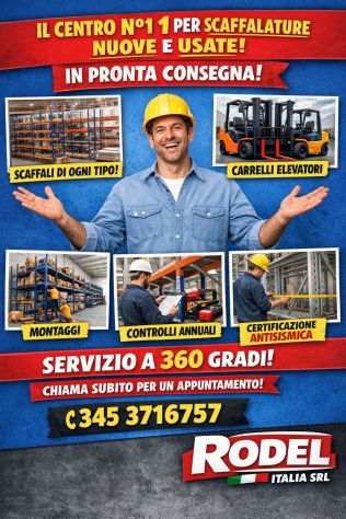 Vendita scaffalature Rodel Italia