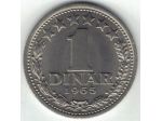 Moneta Jugoslavia 1 dinar, 1965 perfetto