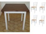 Set cod 131 Sedie e Tavoli Arredamento Pub Bar Ristorante Shabby
