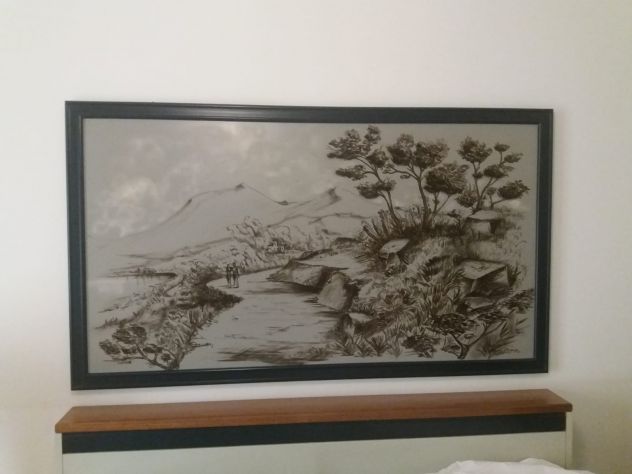 Quadro stampato su legno
