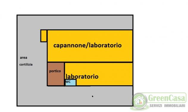 CAPANNONE di 3 vani e di 450 mq (ORNAGO) rif. IGC CAPANNONE - Foto 10