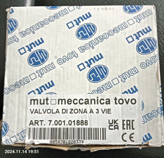 valvola di zona a 3 vie