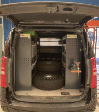 HYUNDAI H-1 Cargo H1 2.5 CRDi Cargo Profi 136 cv OFFICINA MOBILE rif. 24024633 - Foto 4