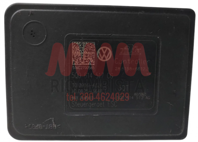5Q0614517AG Volkswagen Golf VII 2018 gruppo pompa ABS - Foto 2