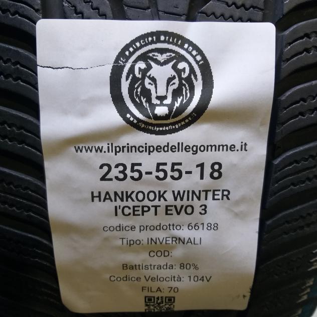 4 GOMME 235 55 18 HANKOOK A66188 - Foto 2