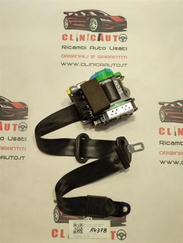 CINTURA DI SICUREZZA ANTERIORE SINISTRA AUDI A5 Berlina Serie (8T3) 8T0857705 SX CAU (0717)