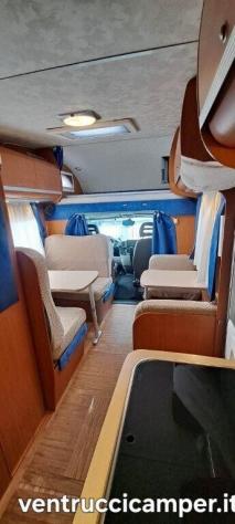 Giottiline TERRY T40 DEL 2008 CON DOPPIA DINETTE LETTI A CASTELLO POSTERIORE GARAGE - Foto 8