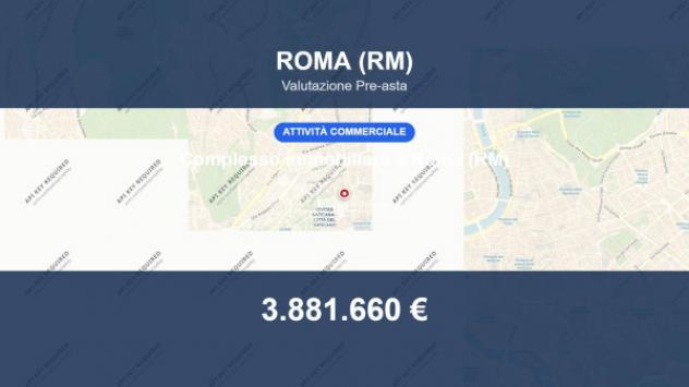 Immobile in asta di 132833 m² in vendita a Roma