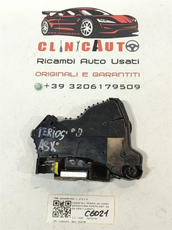 SERRATURA ANTERIORE SINISTRA DAIHATSU Terios 2° Serie 69040B1020 3SZVE (06)