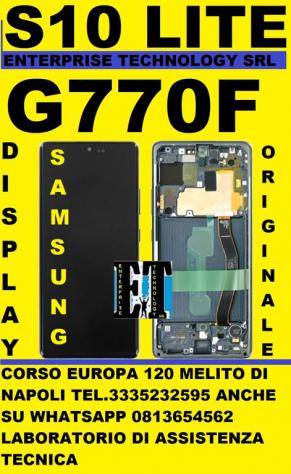 S10E G970 Display Lcd Originale Samsung SAMSUNG APPLE HUAWEI Nuovo - Foto 8