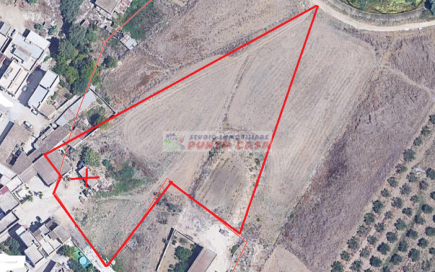 PACECO – Lotto di terreno mq 4.000 ca. edificabile per 300 mq + magazzino di mq 100. Euro 100 mila