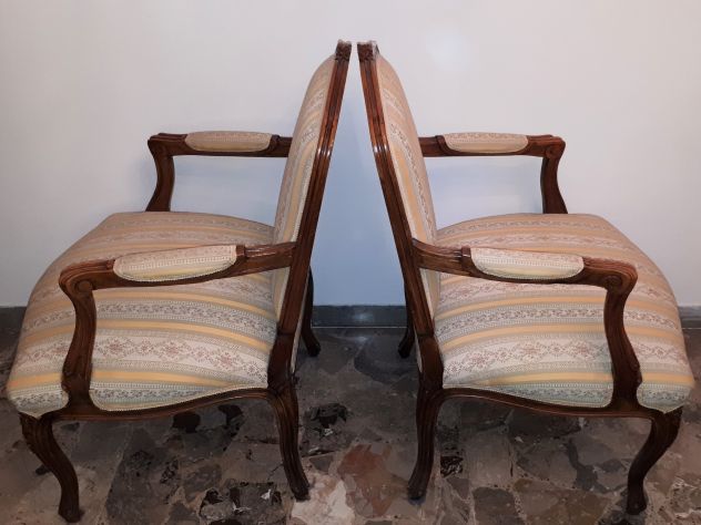 Divano e due poltrone in stile Luigi XV - Foto 5