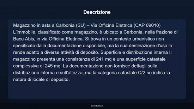 Immobile in asta di 245 m² in vendita a Carbonia - Foto 9