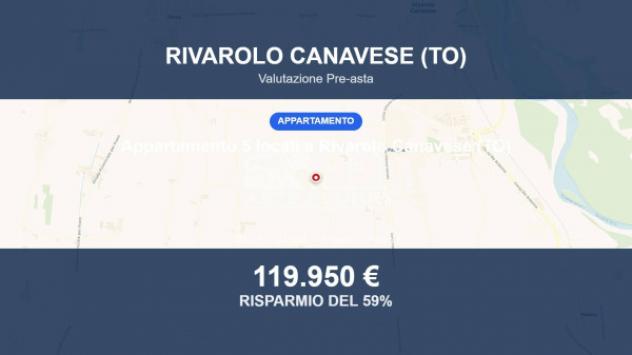 Immobile in asta di 197 m² in vendita a Rivarolo Canavese