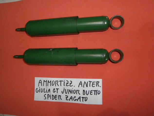COPPIA AMMORTIZZATORI ANTERIORI ALFA GIULIA 105 JUNIOR 1300 1600 DUETTO SPIDER - Foto 4