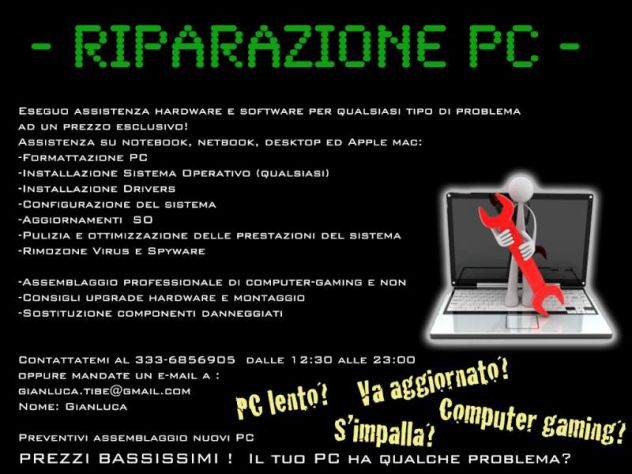 Tecnico Assistenza PC - SMARTHOME - APPLE - MAC - IPHONE Informatica - Foto 2