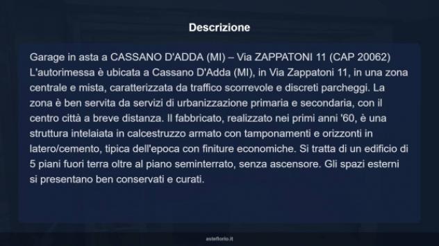 Immobile in asta di 28 m² in vendita a Cassano d'Adda - Foto 10