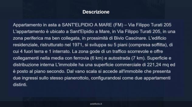 Immobile in asta di 221 m² in vendita a Sant'Elpidio a Mare - Foto 17