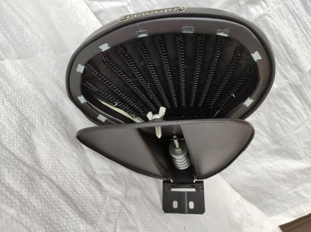 Coppia Selle Sella Anteriore e Posteriore per Vespa 50 prima serie N L R - V5A1T - Foto 7