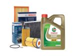 Kit tagliando filtri Bosch + Castrol 5w30 Professional Audi A3 8V1 1.4 Tfsi