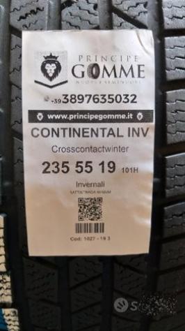 4 gomme 235 55 19 CONTINENTAL A1027 - Foto 2