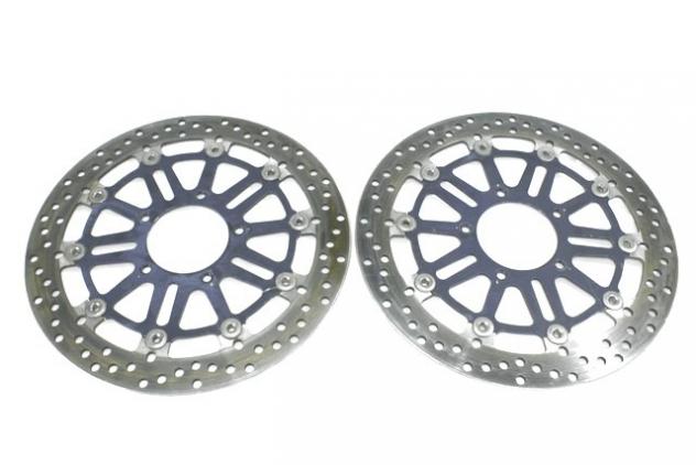 COPPIA DISCHI FRENO ANTERIORI BREMBO MV AGUSTA BRUTALE 800 2012 - 2014 8000B4450 FRONT BRAKE DISCS