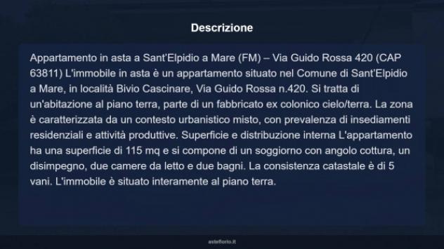 Immobile in asta di 115 m² in vendita a Sant'Elpidio a Mare - Foto 13