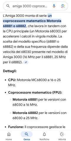 Amiga 3000 con processore  Motorola 68882 a 25 MHZ - Foto 8