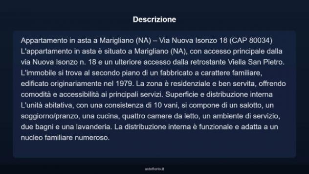 Immobile in asta di 150 m² con più di 5 locali in vendita a Marigliano - Foto 4