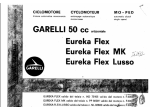 Catalogo ricambi Garelli Eureka Flex MK Lusso 1977 GR