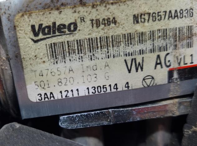 EVAPORATORE AC AUDI A3 Sportback Serie (8VA) 5Q1820103G CRBC, CRLB, CRUA, DBGA, DCYA, DEJA, DFGA Diesel 2000 (1218) - Foto 11
