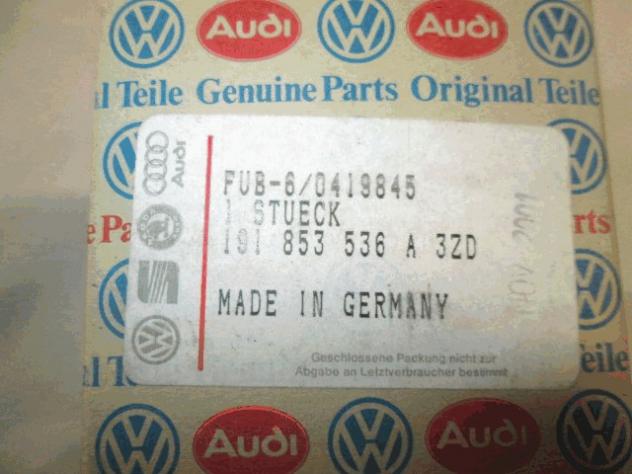 191853536A 3ZD MODANATURA FASCIA DECORATIVA GRIGIO SCURO PARAFANGO POSTERIORE DESTRO VOLKSWAGEN GOLF 2 1.6 B RICAMBIO NUOVO - Foto 2