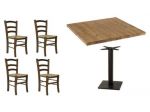 Set cod 140 Sedie e Tavoli 80x80 Ristorante Bar Pizzeria Nuovi