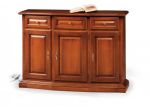 Credenzina 3 porte 3 cassetti arte povera cod 11515