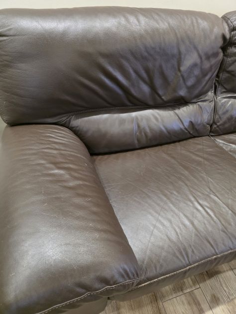 Vendo divano in pelle 3 posti Poltronesofà - Foto 5