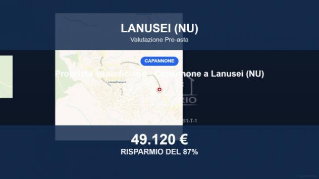 Immobile in asta di 896 m² in vendita a Lanusei