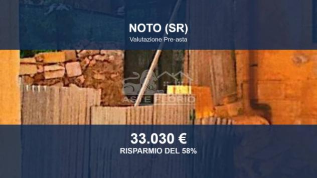 Immobile in asta di 38 m² in vendita a Noto