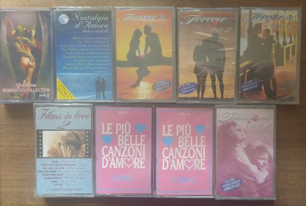 Lotto 5 9 MC musica romantica amore films in love forever