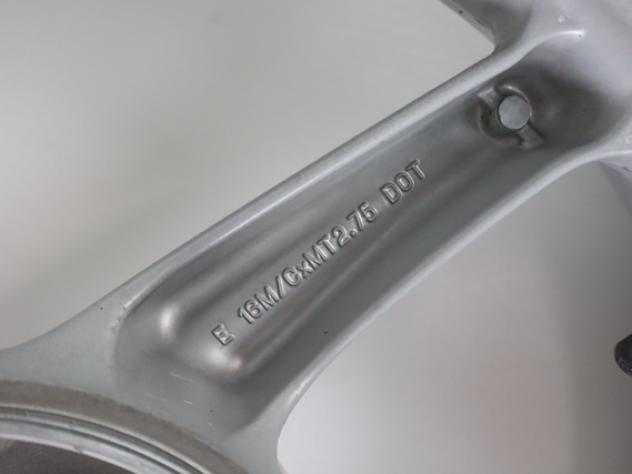 HONDA SH 150 42650KPR901ZA CERCHIO RUOTA POSTERIORE 16X2.75 KF08 05 - 08 REAR WHEEL - Foto 5