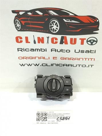 INTERRUTTORE COMANDO LUCI BMW Serie 3 E91 Touring 6932796 N47D20C (0508)